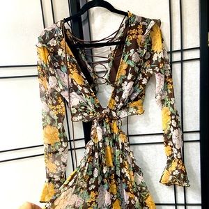 ASOS Floral maxi dress